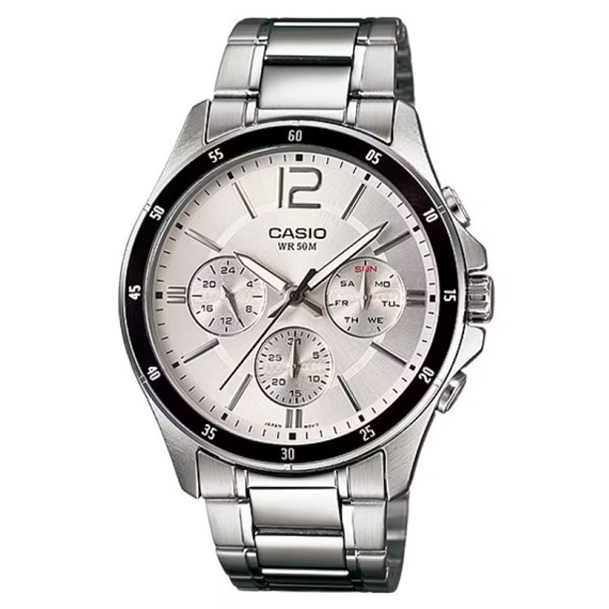 MONTRE CASIO HOMME M.FONCTION ACIER